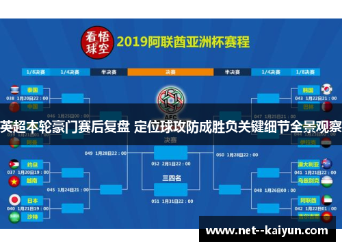 英超本轮豪门赛后复盘 定位球攻防成胜负关键细节全景观察